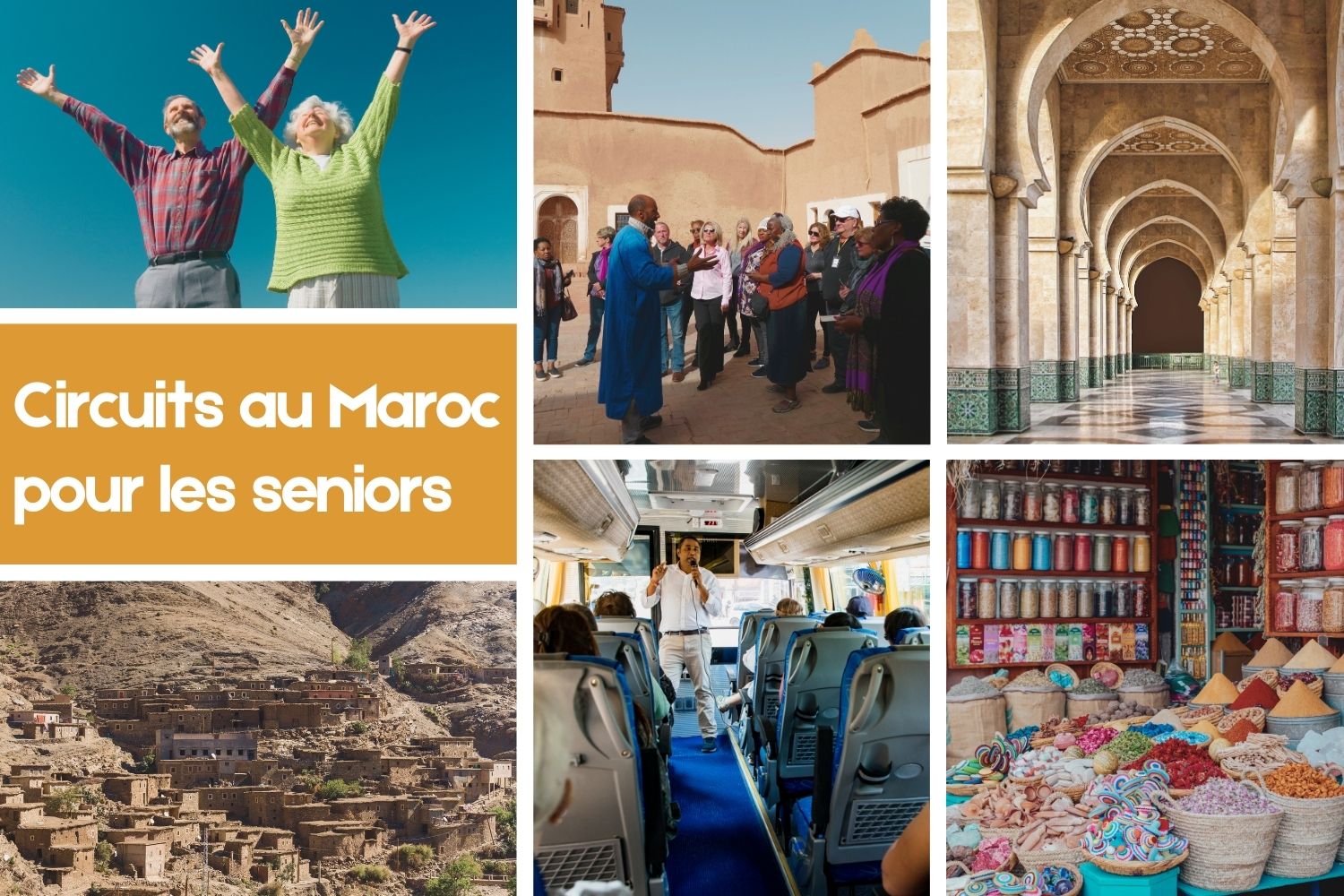 Circuits au Maroc pour les seniors