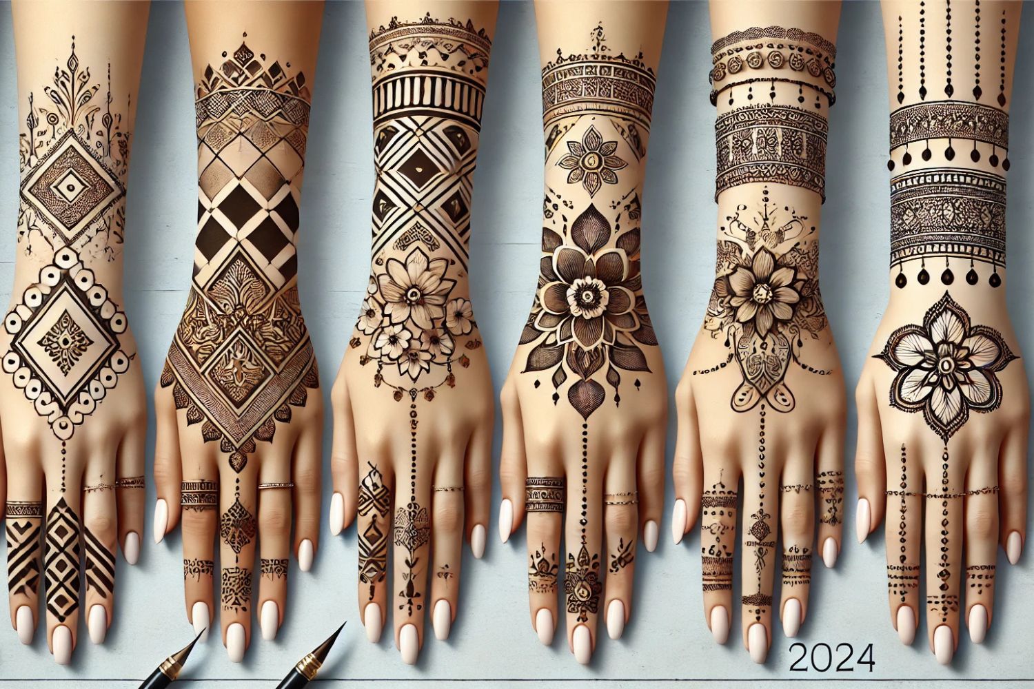 Popular Moroccan Mehndi